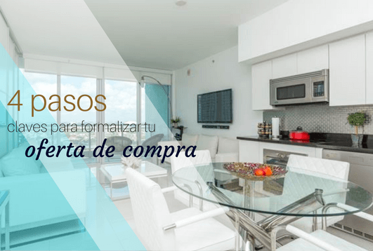 4 pasos claves para formalizar tu oferta de compra ¿Cuáles son los pasos a seguir para formalizar mi oferta? ¿Qué factores debo tomar en cuenta para formalizar mi oferta? ¿Quién puede apoyarte al momento de realizar una oferta a una propiedad que me gustó?
