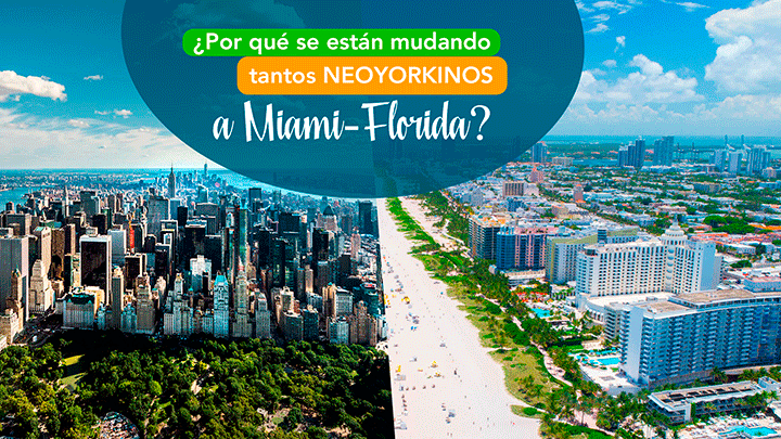 ¿Por qué se están mudando tantos neoyorkinos a Miami – Florida?